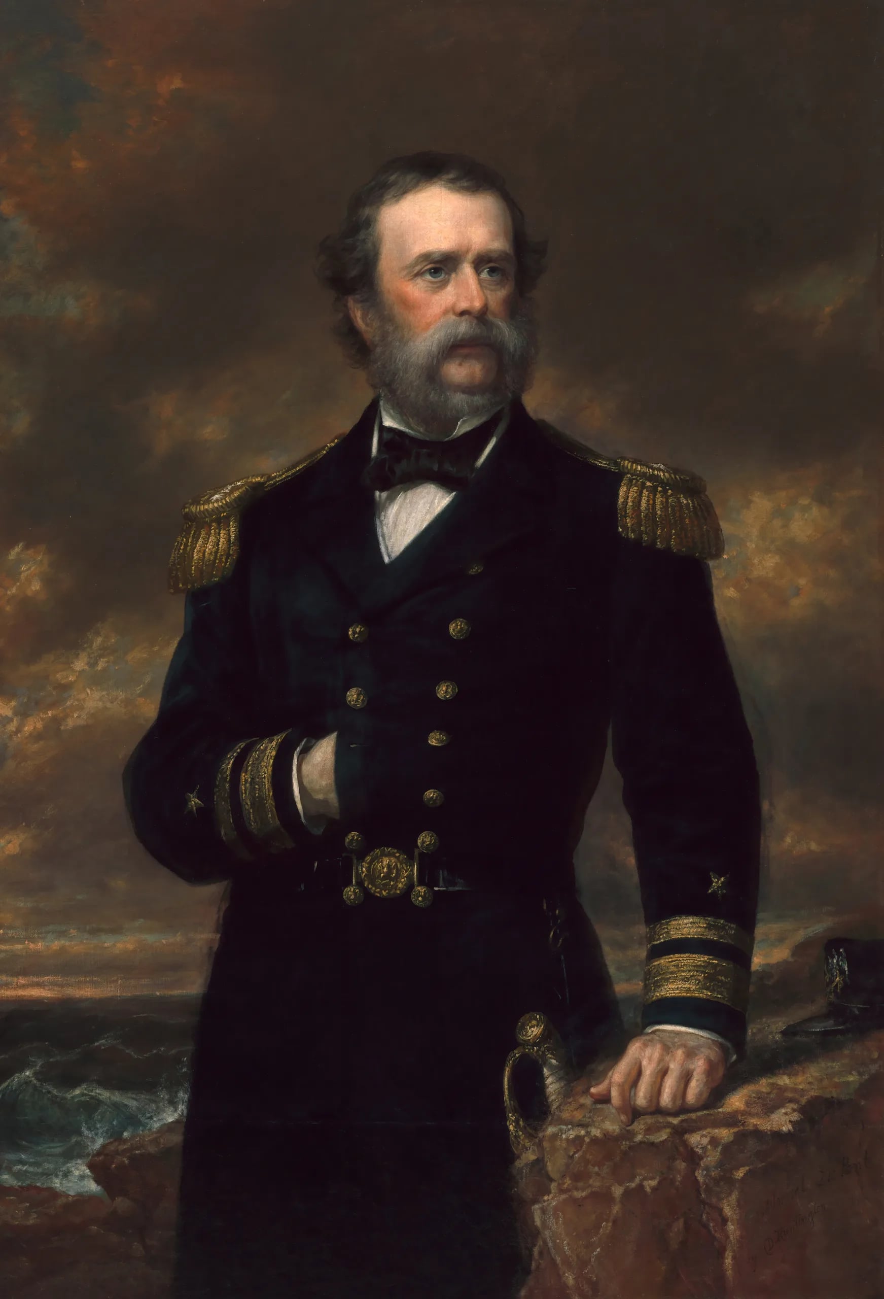 Porträt von Samuel Francis Du Pont (1803–1865) – Gedenkseite