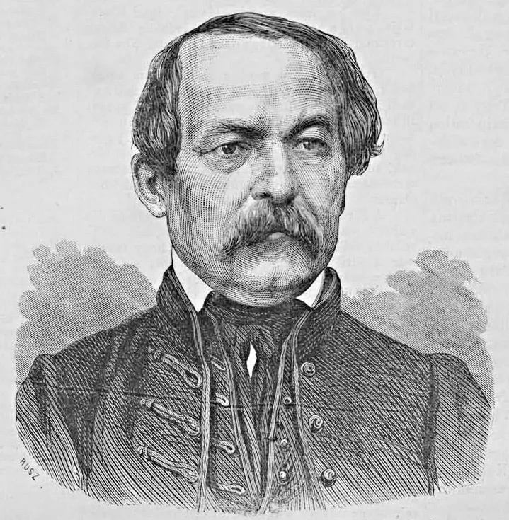 Porträt von Zsigmond Szentkirályi (1804–1870) – Gedenkseite