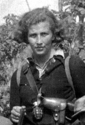 Porträt von Ljubica Popović (1921–1942) – Gedenkseite