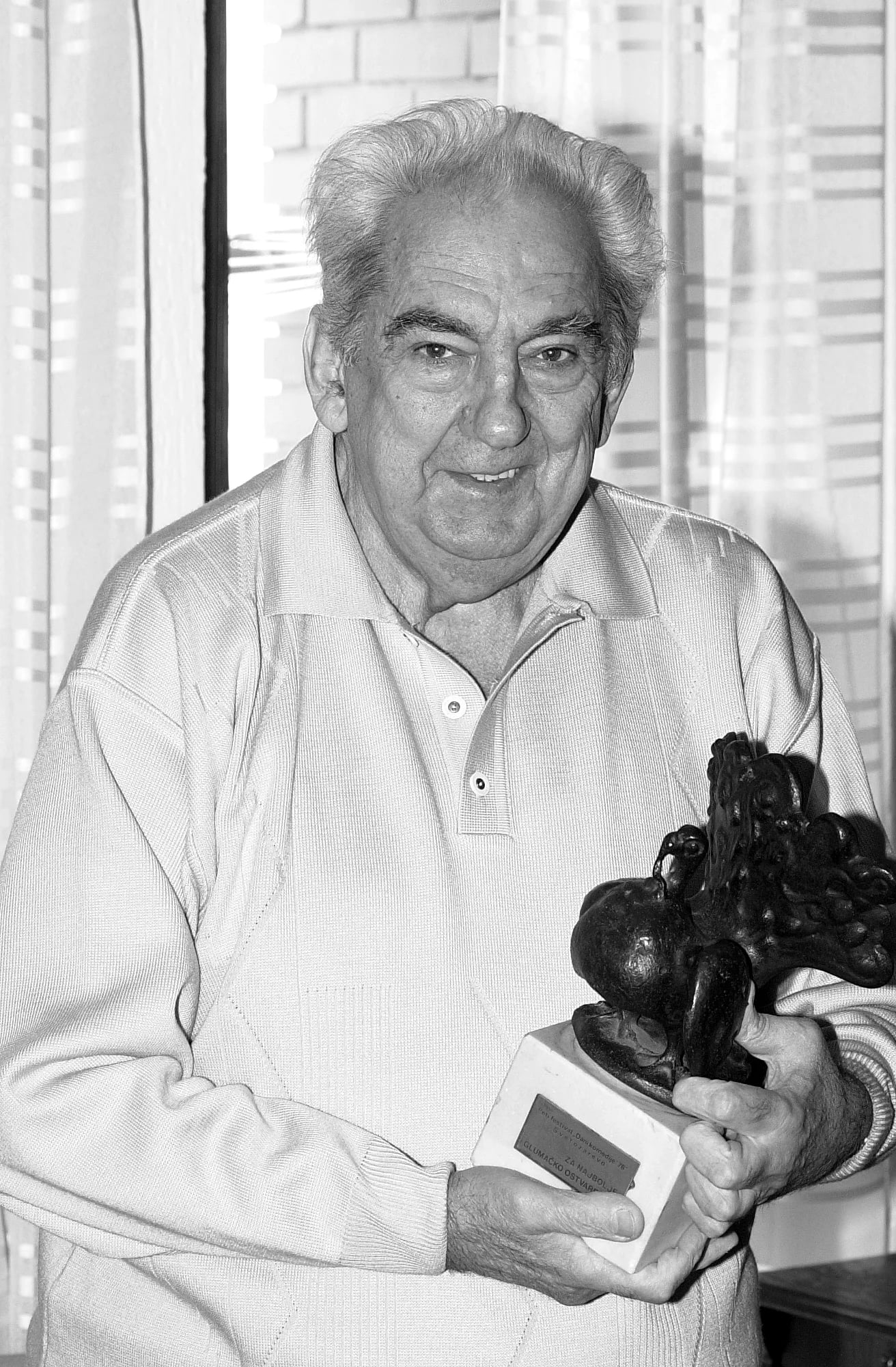 Portrait of Ljubomir Ubavkić Pendula (1931–2017) – memorial page