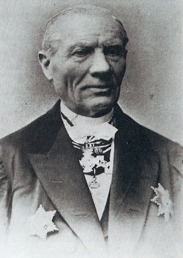 Porträt von Matthias von Köller (1797–1883) – Gedenkseite