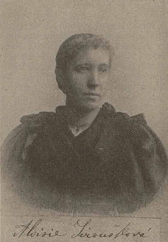 Portrait of Aloisie Jiroušková (1872–1911) – memorial page