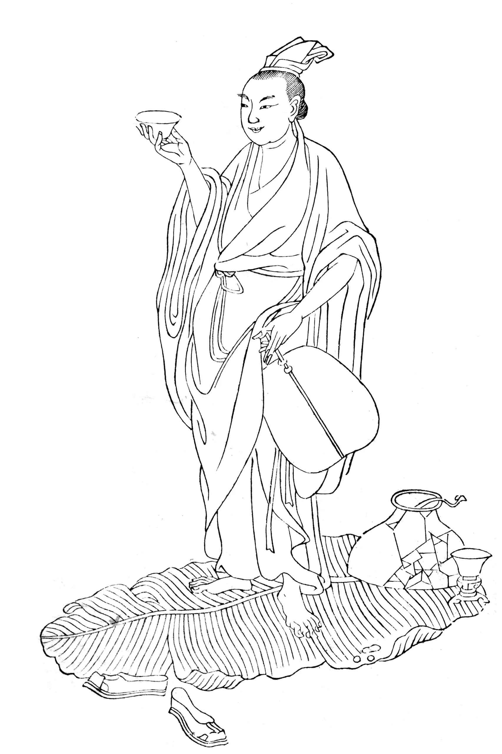 Portrait of Wang Bo (650–676) – memorial page
