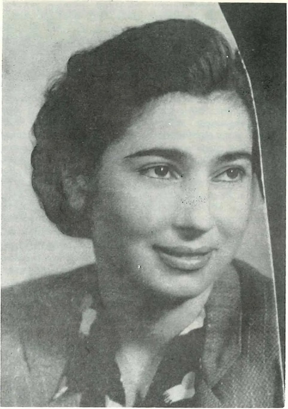 Porträt von Leposava Stamenković (1915–1943) – Gedenkseite