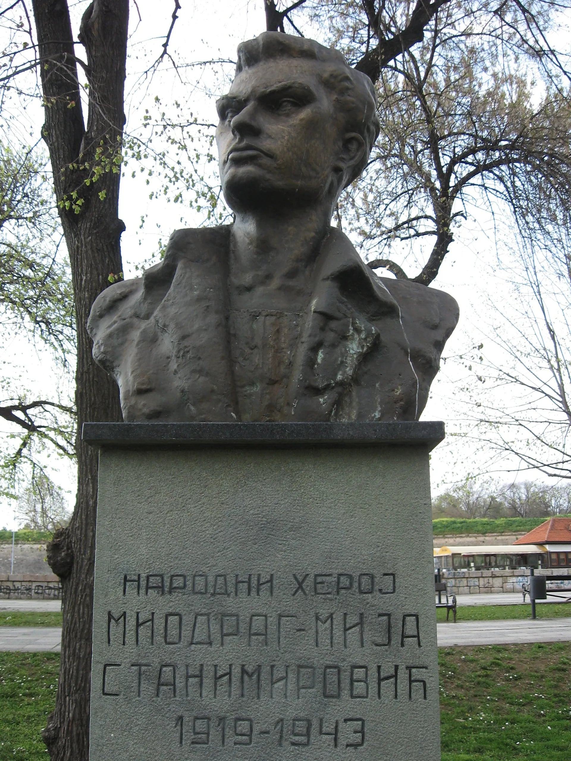 Portrait of Mija Stanimirovic Miodrag (1919–1943) – memorial page