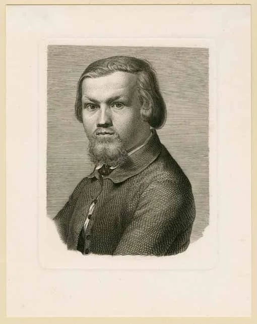 Portrait of Johann Burger (1829–1912) – memorial page