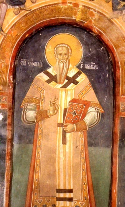 Porträt von Jefrem (1311–1399) – Gedenkseite