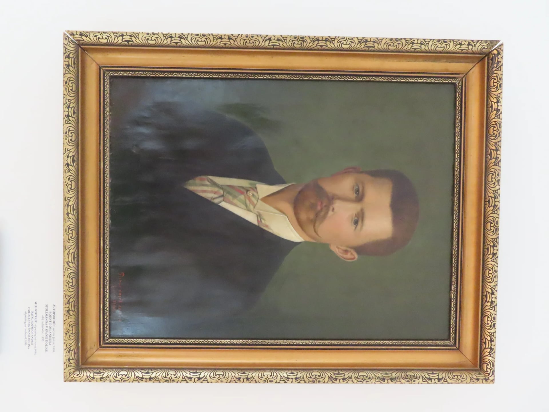 Portrait of Andrej Stollmann (1852–1933) – memorial page