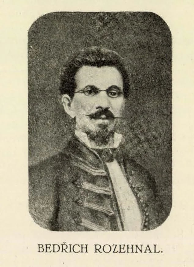 Portrait of Bedřich Rozehnal (1820–1876) – memorial page