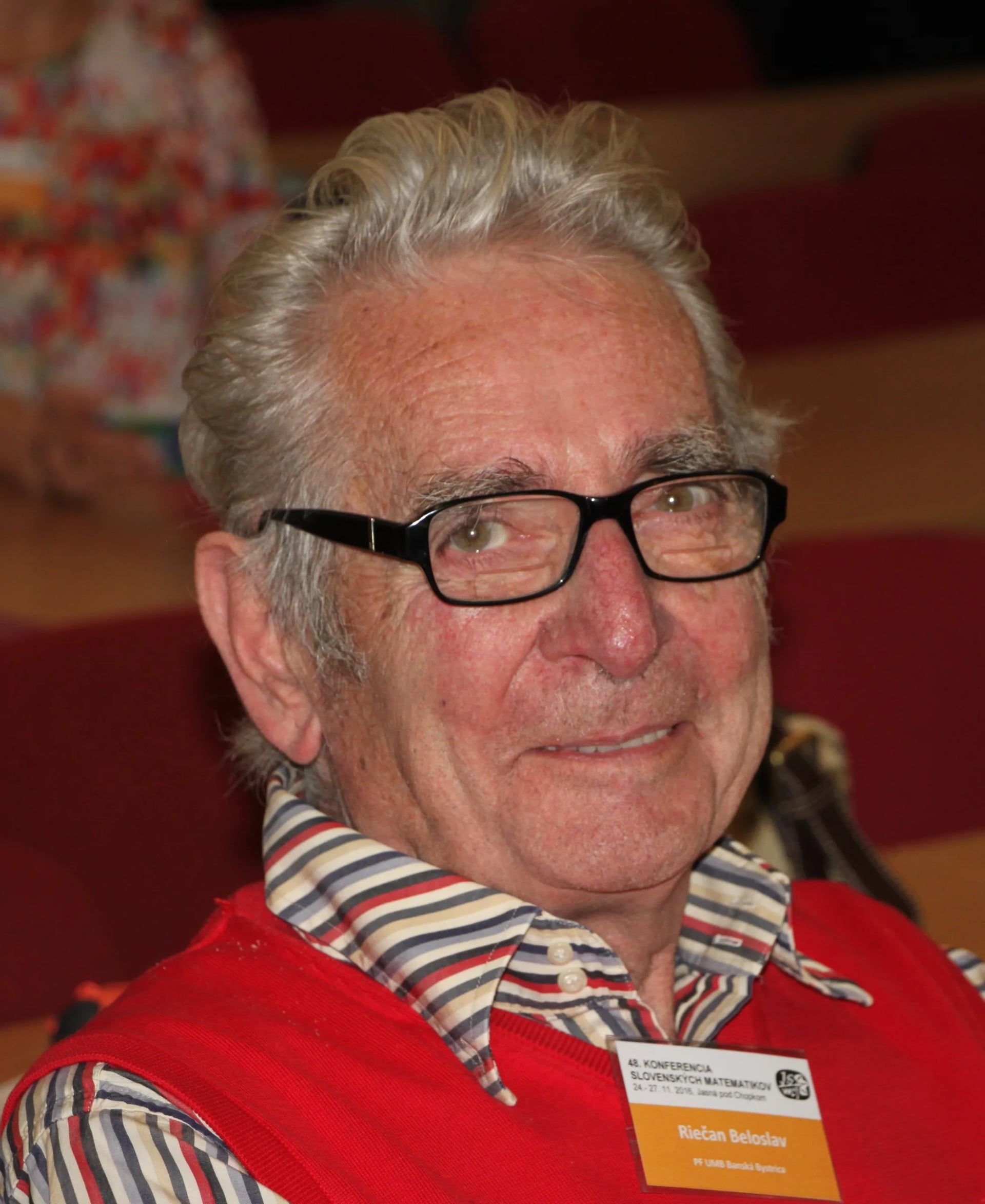 Portrait of Beloslav Riečan (1936–2018) – memorial page