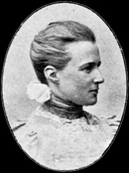 Porträt von Thomasine Stierncrona (1856–1938) – Gedenkseite