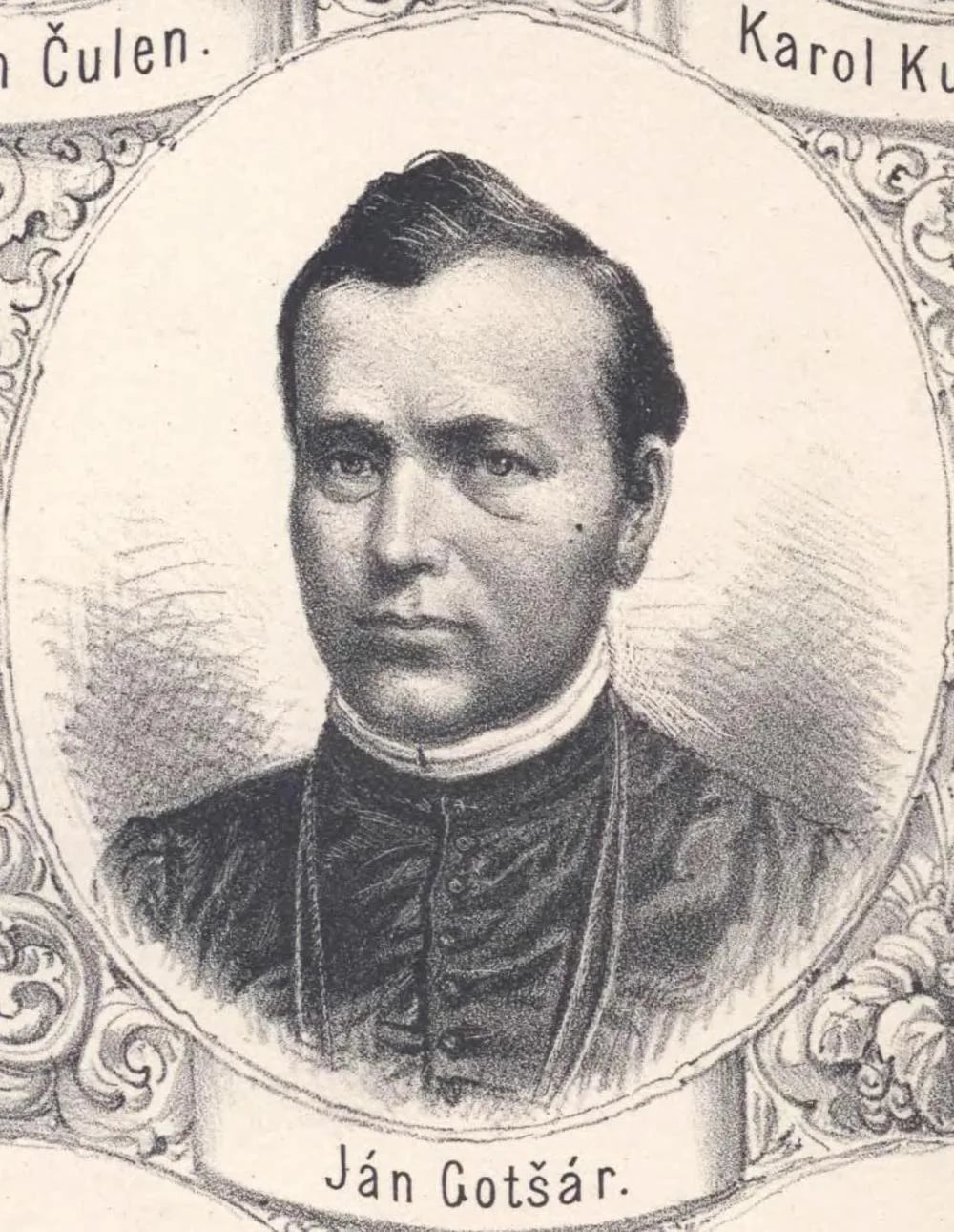 Portrait of Ján Gotčár (1823–1883) – memorial page