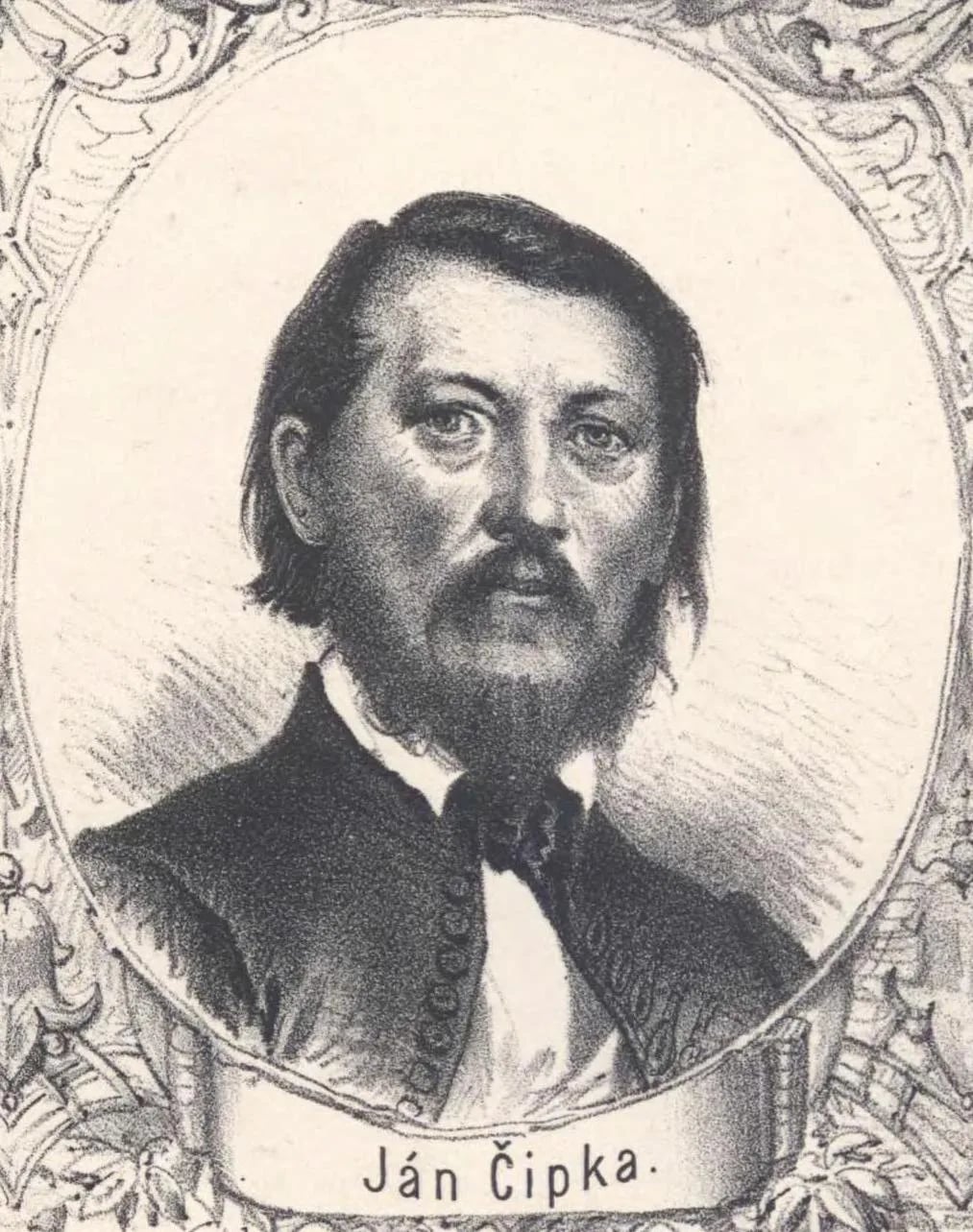Portrait of Ján Čipka (1823–1902) – memorial page