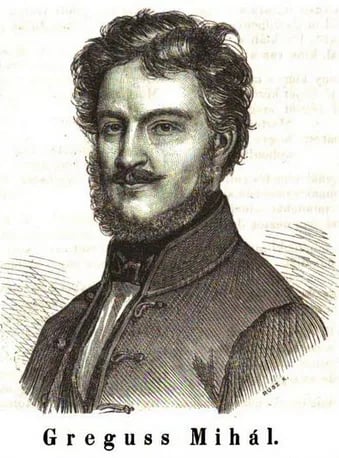 Porträt von Michael Greguss (1793–1838) – Gedenkseite