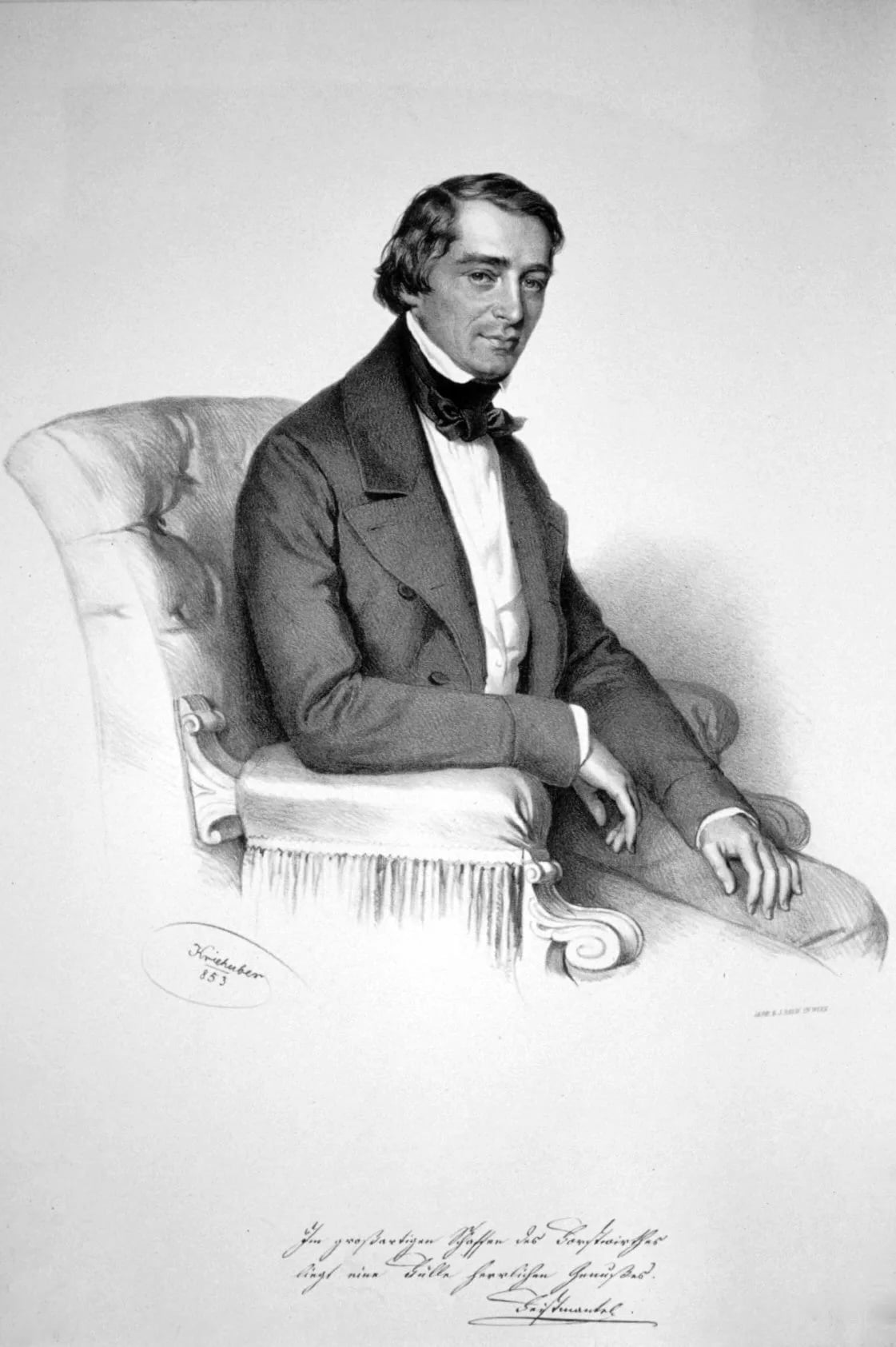 Portrait of Rudolf Ritter von Feistmantel (1805–1871) – memorial page