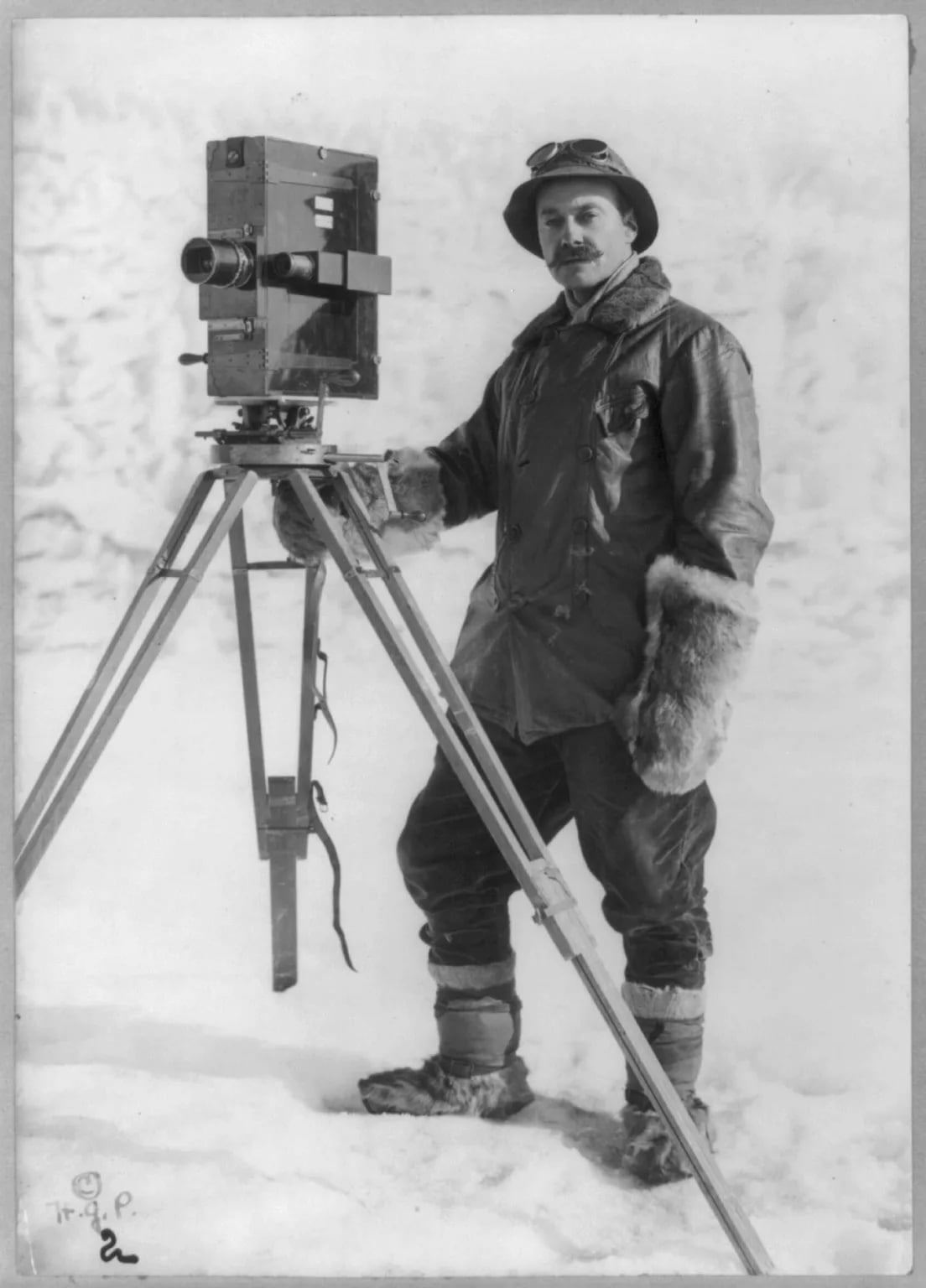 Porträt von Herbert Ponting (1870–1935) – Gedenkseite