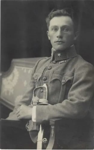 Porträt von Andrej Čebokli (1893–1923) – Gedenkseite