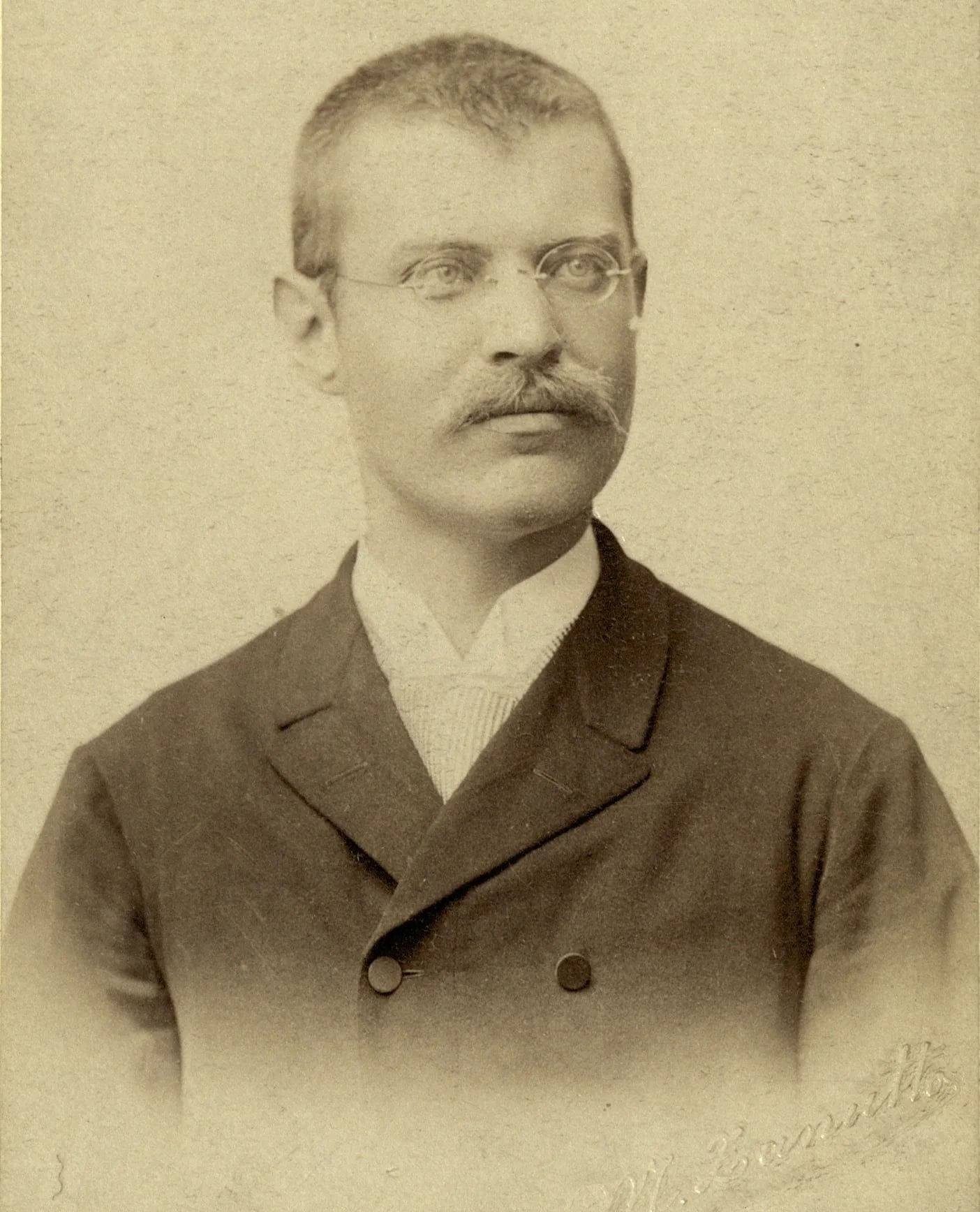 Portrait of Anton Brumen (1857–1930) – memorial page