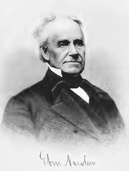 Porträt von Eben Newton (1795–1885) – Gedenkseite