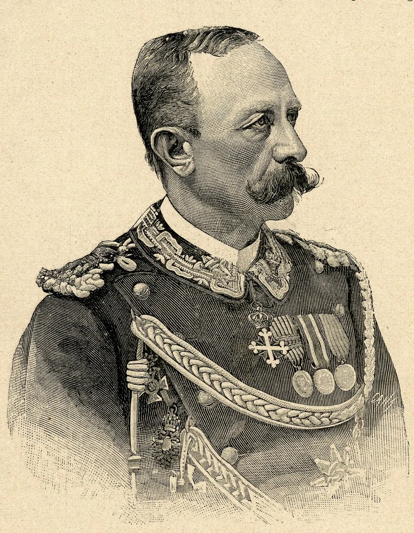Porträt von Carlo Lanza (1837–1918) – Gedenkseite