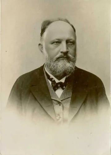 Porträt von Franc Hubad (1849–1916) – Gedenkseite