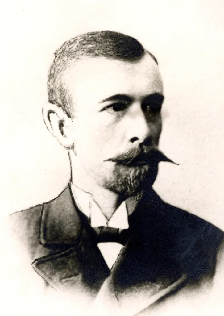 Porträt von Hilarion Benišek (1863–1919) – Gedenkseite