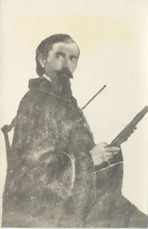 Porträt von Janez Wolf (1825–1884) – Gedenkseite