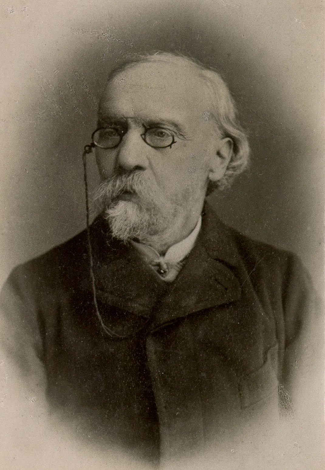Porträt von Josip Kavčič (1821–1903) – Gedenkseite