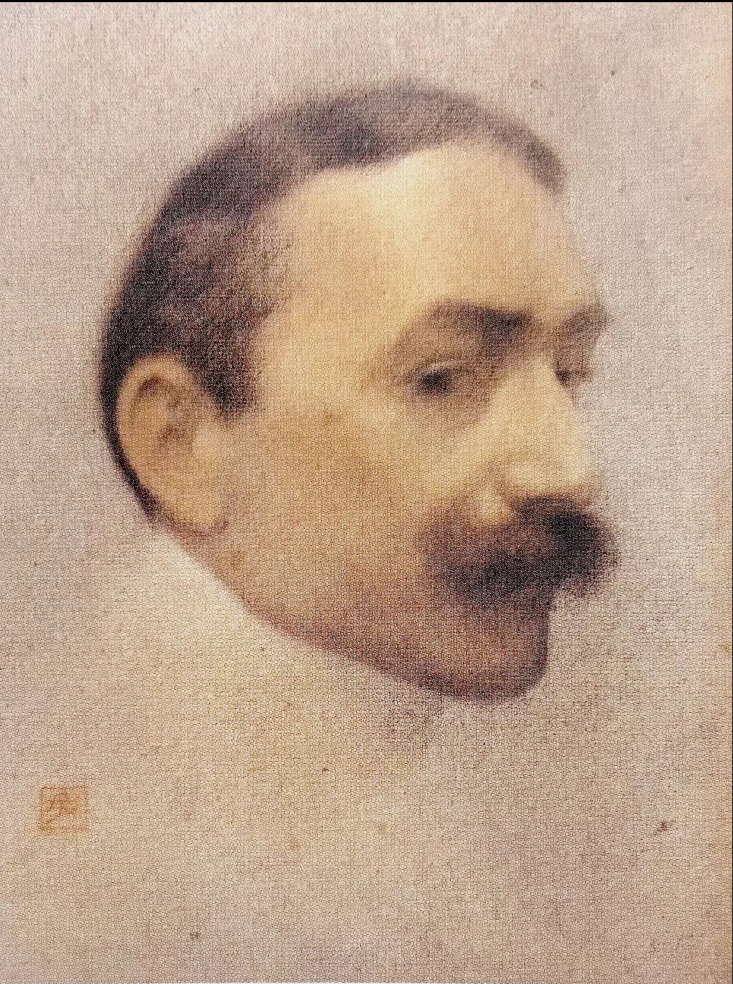 Porträt von Albert de Neuville (1864–1924) – Gedenkseite