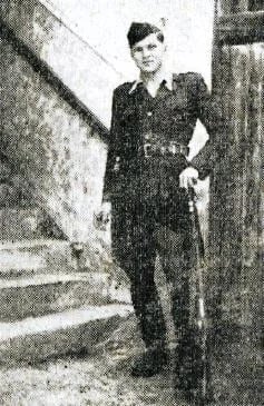 Portrait of Martin Južna (1919–1943) – memorial page