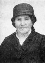 Porträt von Matilda Tomšič Sebenikar (1847–1933) – Gedenkseite