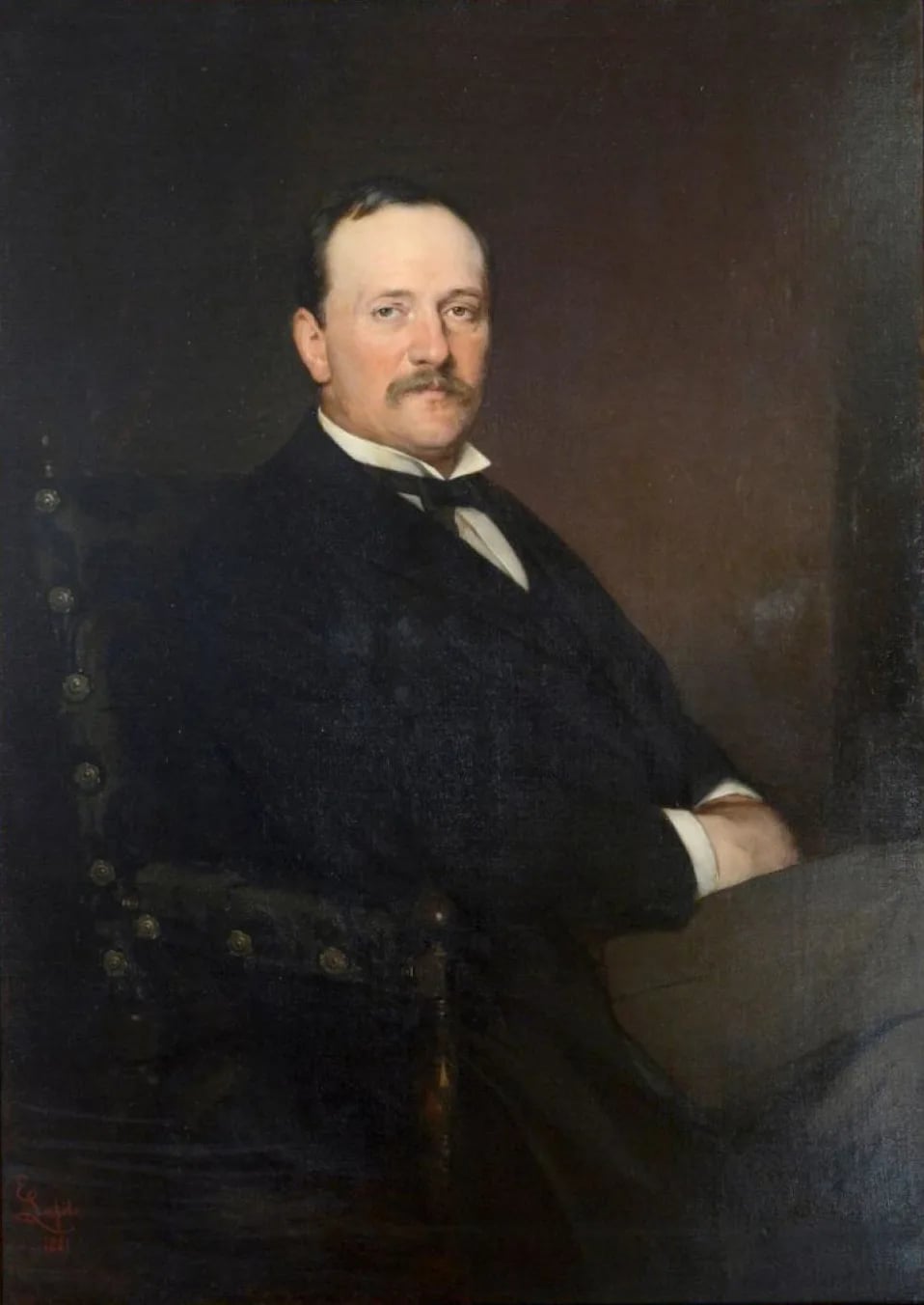 Porträt von Oskar von Pongratz (1826–1892) – Gedenkseite