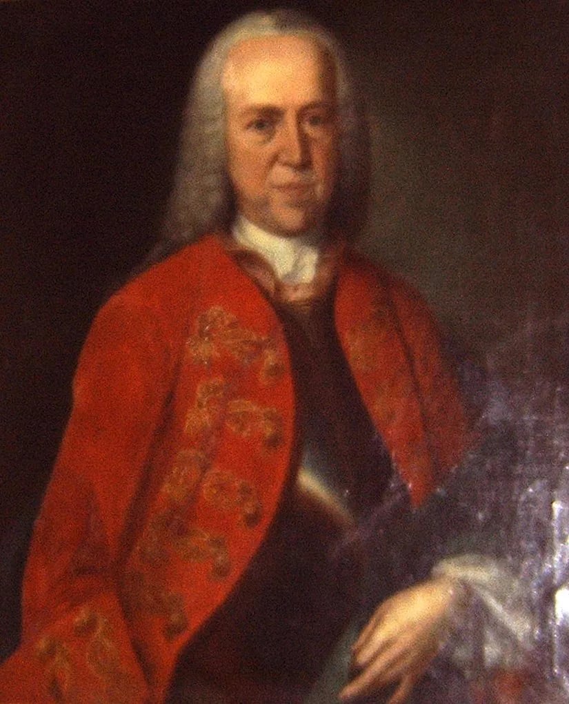Porträt von Ludwig von Gemmingen-Hornberg (1694–1771) – Gedenkseite