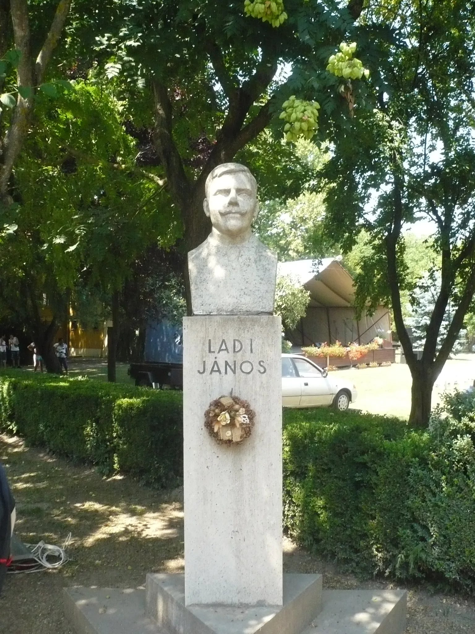 Porträt von János Ladi (1879–1919) – Gedenkseite