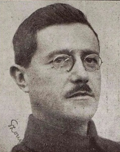 Porträt von István Szombati-Szabó (1888–1934) – Gedenkseite