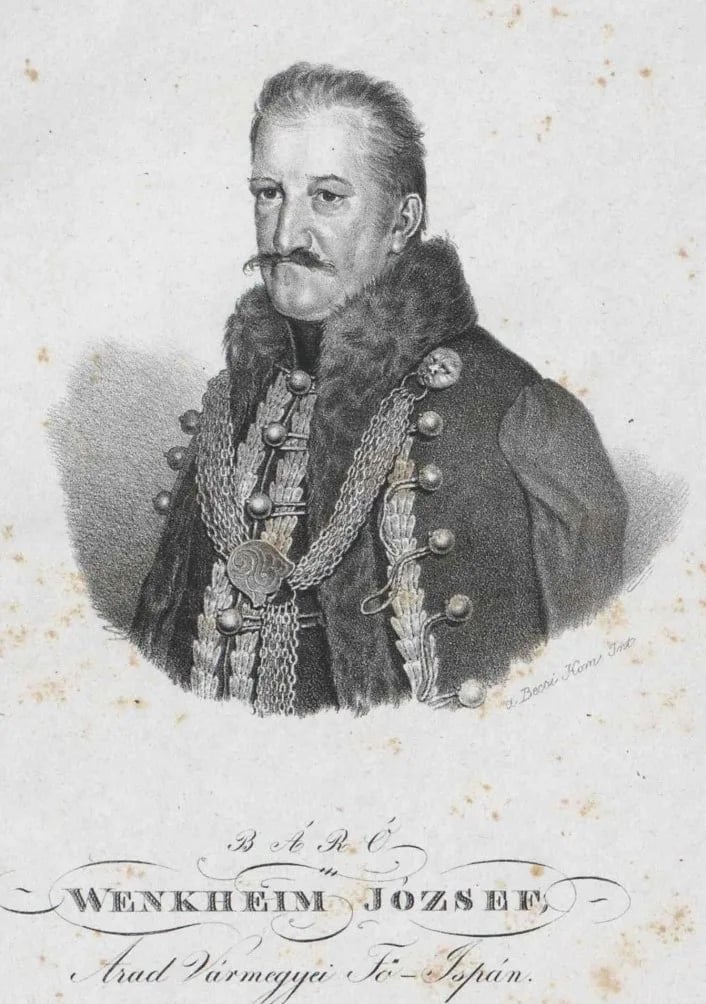 Portrait of Joseph Wenckheim (1778–1830) – memorial page
