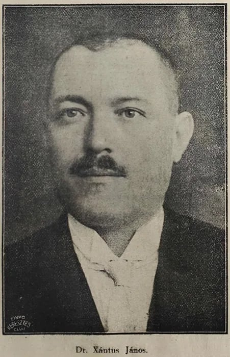 Porträt von János Xántus (1888–1962) – Gedenkseite