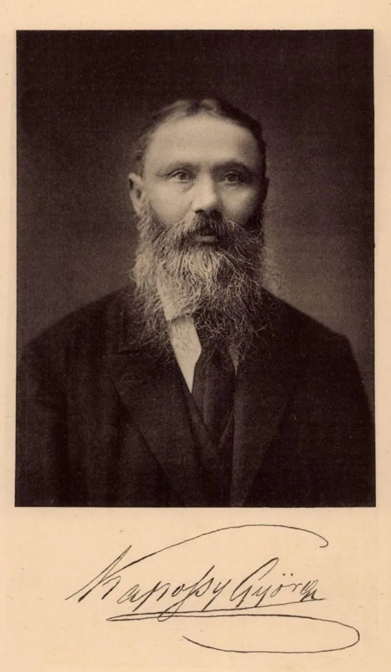 Portrait of György Kapossy (1836–1913) – memorial page