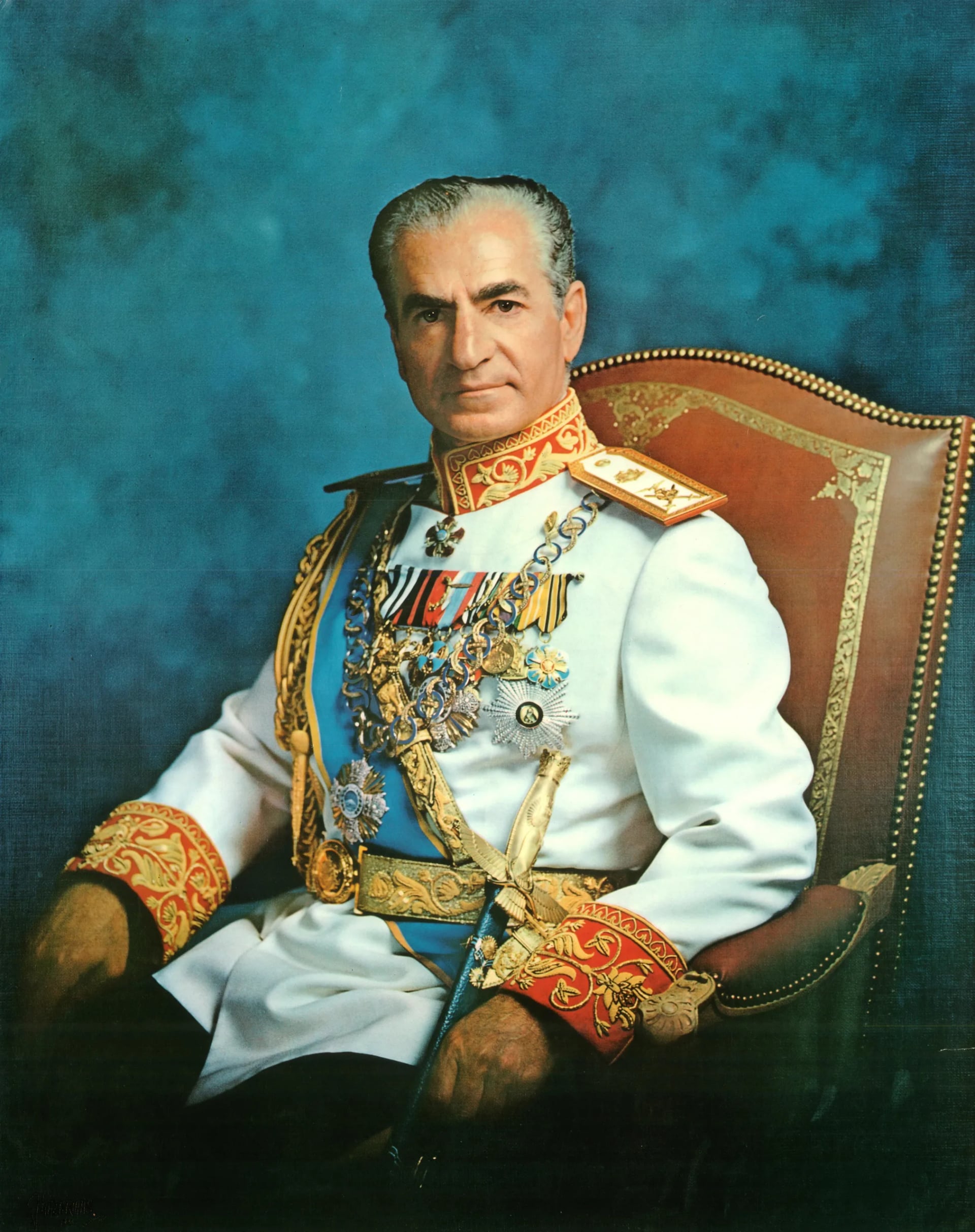 Portrait of Mohammad Reza Pahlavi (1919–1980) – memorial page