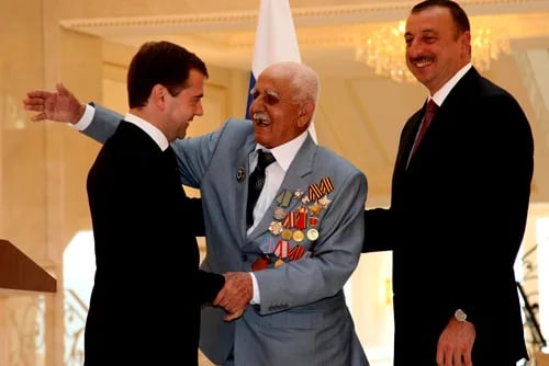 Portrait of Agadadash Samedov (1924–2016) – memorial page