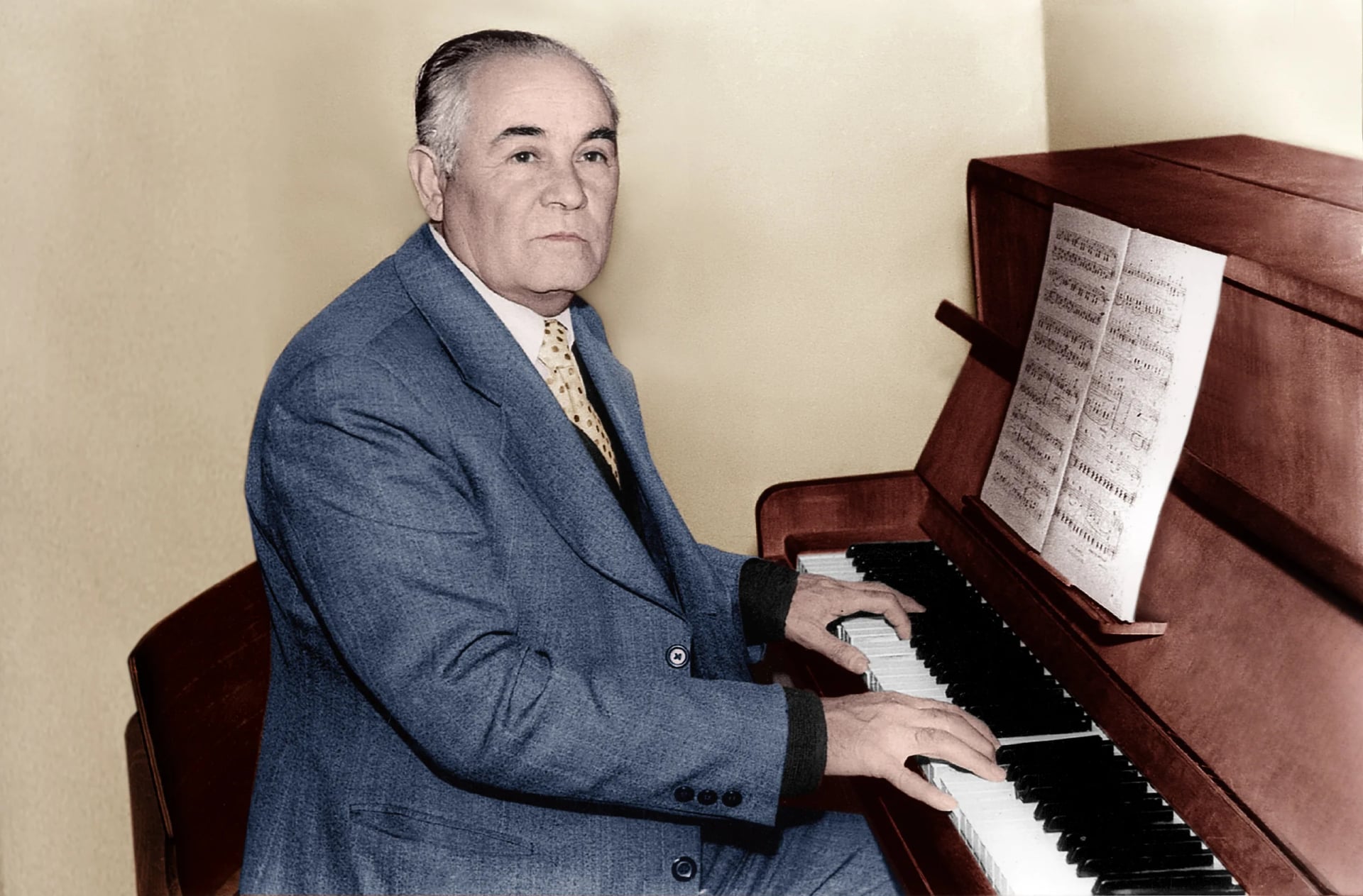Portrait of Mammad Cavadov (1912–2002) – memorial page