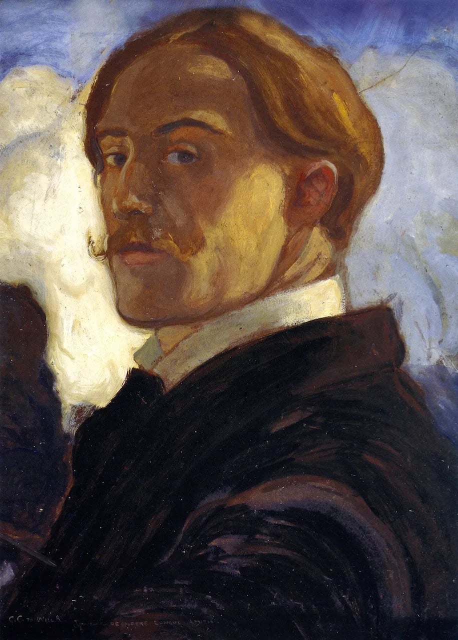 Porträt von Charles Conder (1868–1909) – Gedenkseite