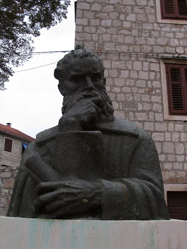 Porträt von Petar Hektorović (1487–1572) – Gedenkseite
