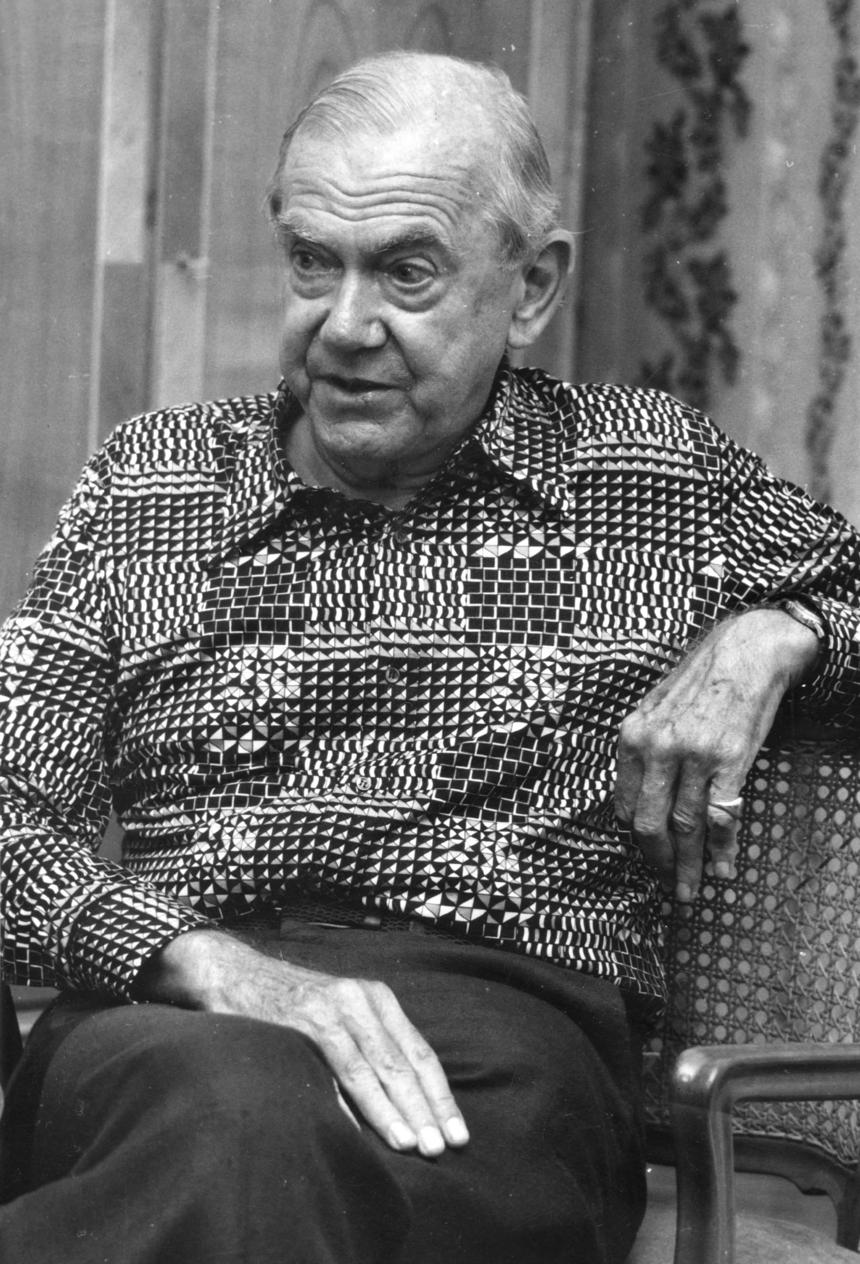 Porträt von Graham Greene (1904–1991) – Gedenkseite