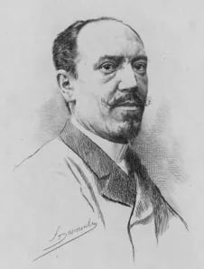 Portrait of Edmond Haraucourt (1856–1941) – memorial page
