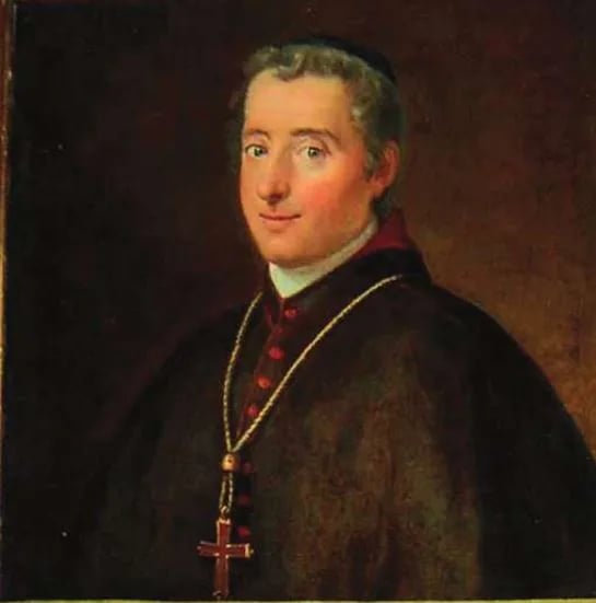 Porträt von Gaspare Bernardo Pianetti (1780–1862) – Gedenkseite