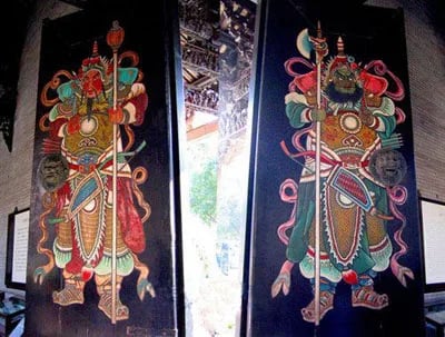 Porträt von Qin Shubao (571–638) – Gedenkseite