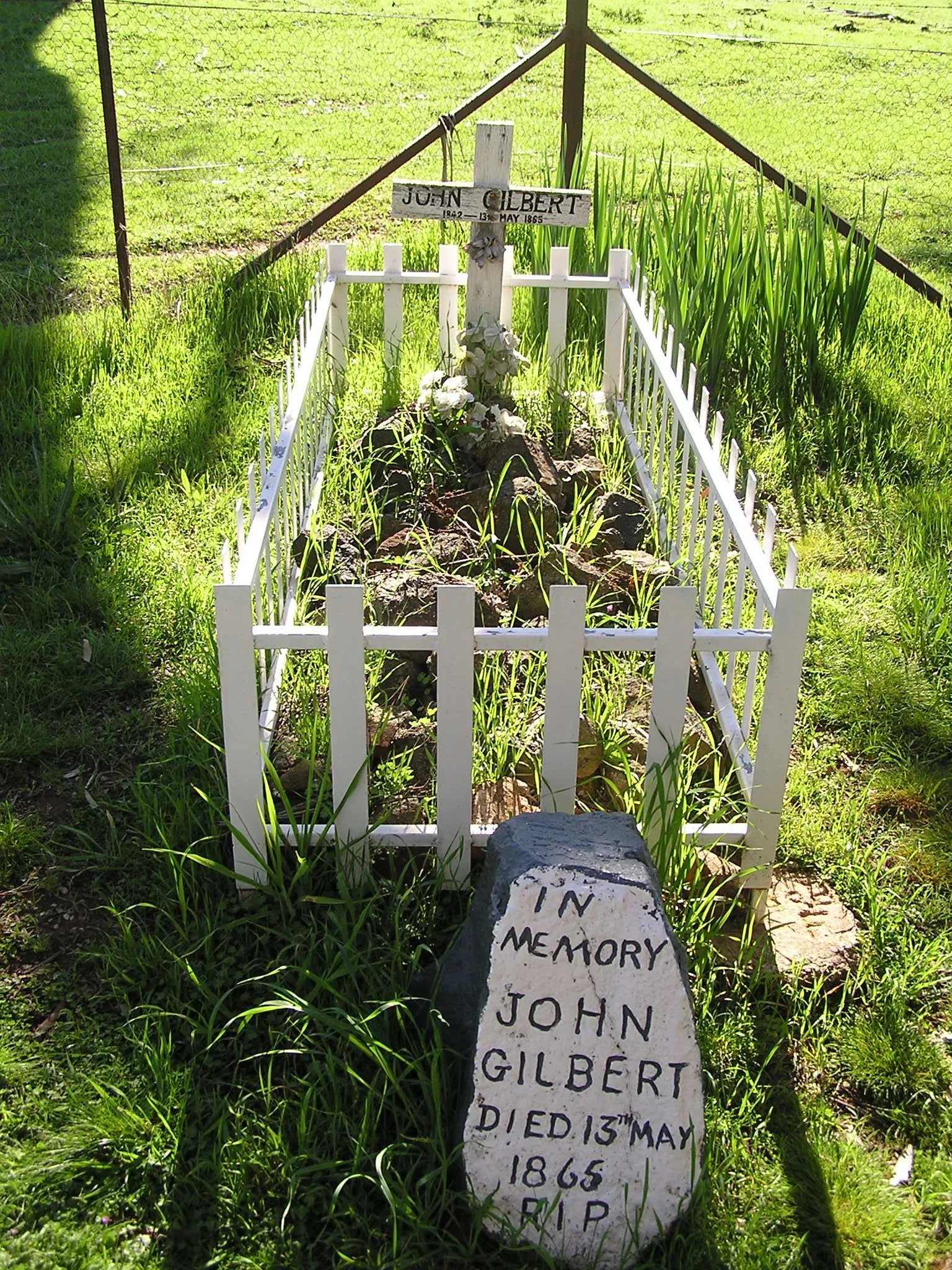 Portrait of John Gilbert (1842–1865) – memorial page