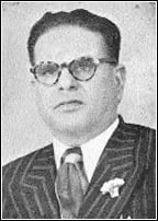 Porträt von Muhammad Hashim Gazdar (1893–1968) – Gedenkseite