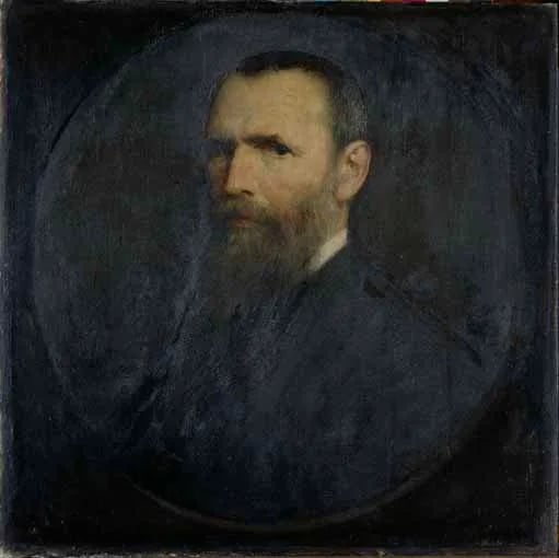 Porträt von Edmund Harburger (1846–1906) – Gedenkseite